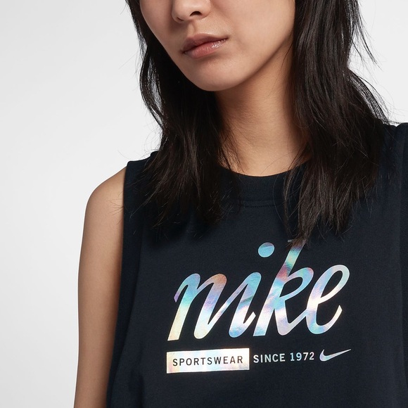 Nike sportswear womens tank dress black new - Picture 3 of 8